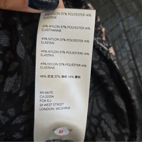 Free People Velvet Teddy Burnout Top Size Medium NWT - Picture 6 of 14